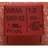 Kondensator polipropylenowy 1uF 305V AC - zdjęcie nr 1