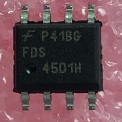 FDS4501H tranzystor SMD - widok z przodu
