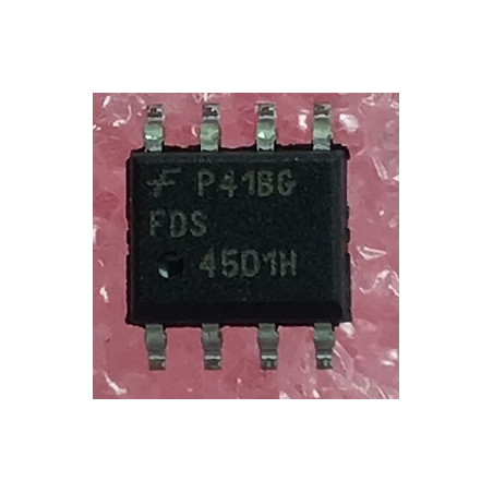 FDS4501H tranzystor SMD - widok z przodu