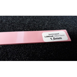 Termopad różowy 1,5mm 3,8W...
