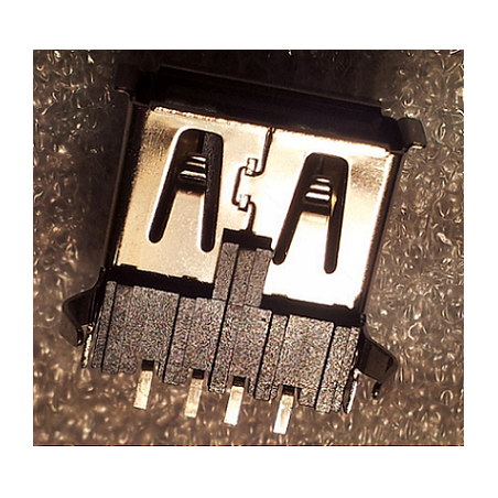 Gniazdo USB A SMD poziome na PCB AMPHENOL