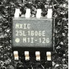Układ scalony - pamięć MX25L1606E widok z przodu