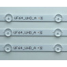 Listwy LED UF64_UHD_A komplet 3szt.