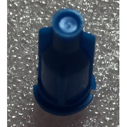 Zatyczka strzykawki Luer Lock niebieska. Zdjęcie nr 2.
