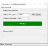 Widok emulatora 1.01 by MAS przed połączeniem z portem RS232