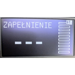 Passat B7 OLED OBD2 Bluetooth - informacja o zapełnieniu przed rozpoczęciem pobierania danych po uruchomieniu silnika