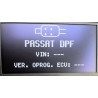 Passat B7 OLED OBD2 Bluetooth - Monitor stanu DPF ekran startowy