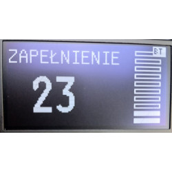 Passat B7 OLED OBD2 Bluetooth - stopień zapełnienia filtra DPF z wskaźnikiem graficznym, zapełnienie 23%