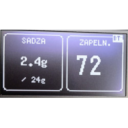 Passat B7 OLED OBD2 Bluetooth - informacja o ilości sadzy zgromadzonej w DPF i procentowym stopniu zapełnienia