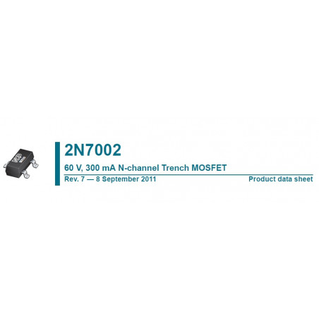 2N7002 tranzystor