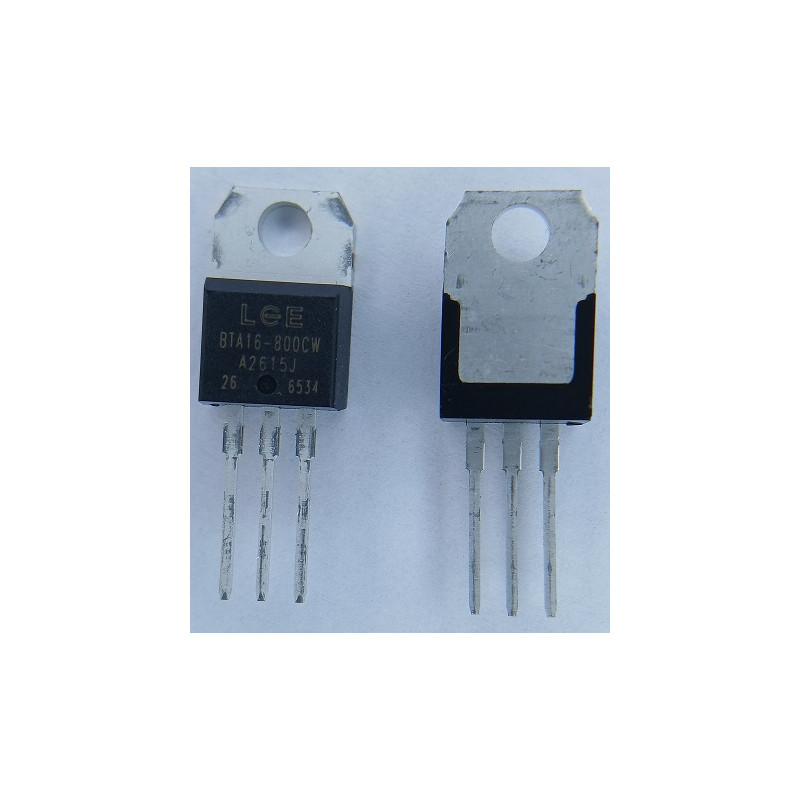Triak BTA16-800CW 16A 800V 35mA TO220AB Luguang Electronic