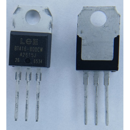 Triak BTA16-800CW 16A 800V 35mA TO220AB Luguang Electronic