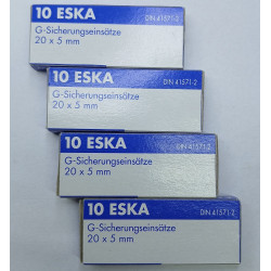 Bezpiecznik 5x20mm 4A 250V ESKA 521.000