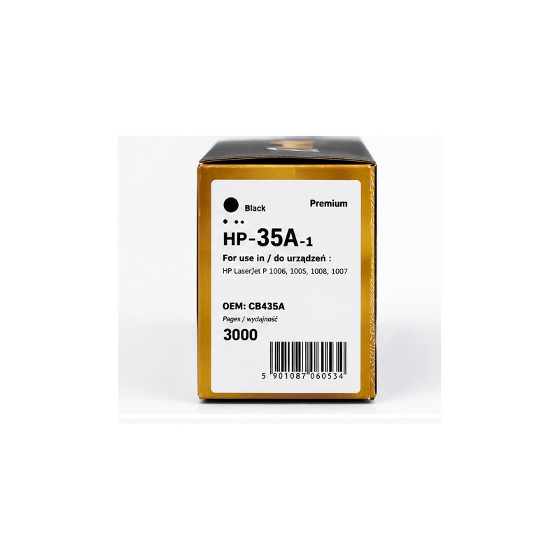 Toner HP LaserJet P1005 P1006 P1007 P1008 3000 stron - lewy bok