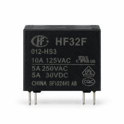 Przekaźnik HF32F 012-HS3 12V DC 5A/250VAC – THT - zdjęcie nr 3