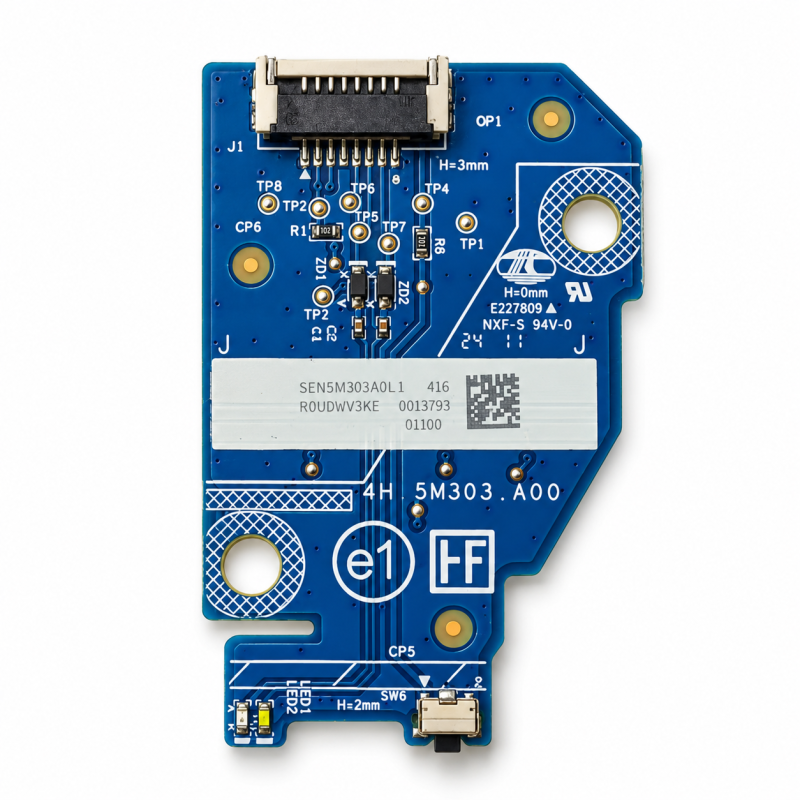 Panel sterowania monitora HP V24v G5 FHD 4H.5M303.A00 – klawiatura, włącznik zdjęcie 1