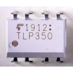TLP350F Toshiba 8PIN DIP8 widok z przodu elementu