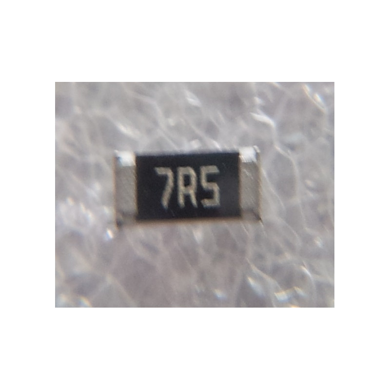 Rezystor 7,5R SMD 1206 0,25W