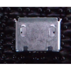 Gniazdo Micro USB 5pin krótkie łapy boczne