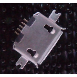 Gniazdo micro USB 5pin 2łapy