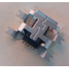 Gniazdo Micro USB 5pin SMD 4 łapy V.1