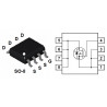 FDS6676AS SOP8 P-MOSFET pinout - opis wyprowaszeń