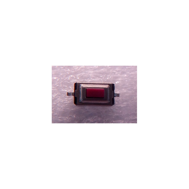 Microswitch z czerwonym przyciskiem 3x6x2,5