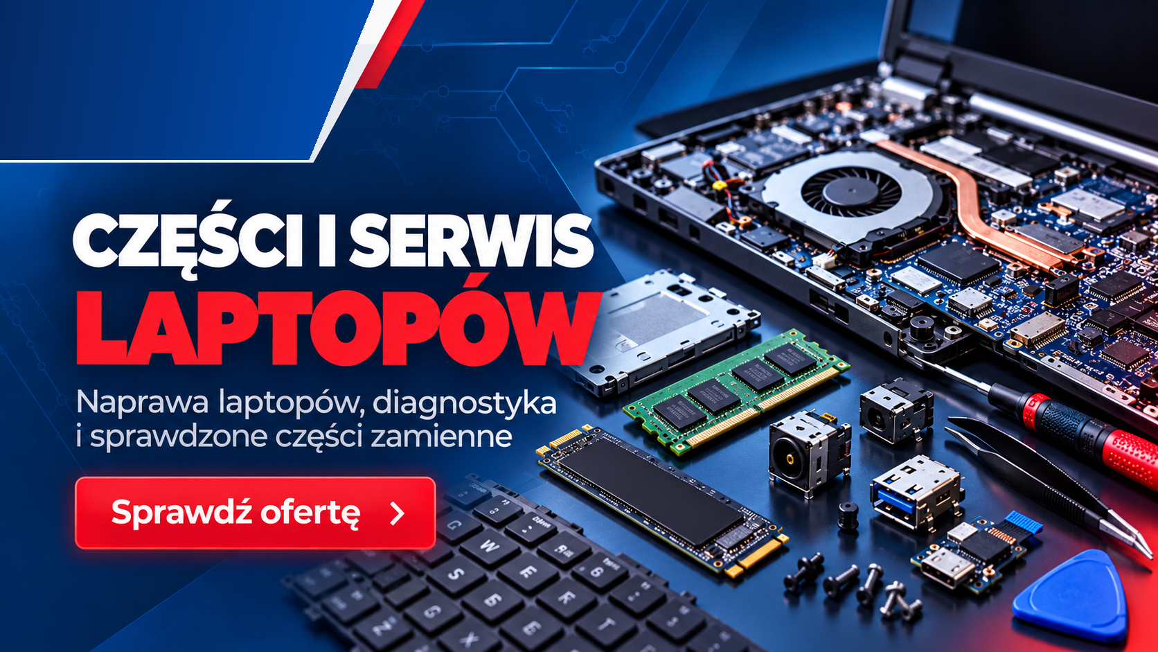 Części i serwis laptopów